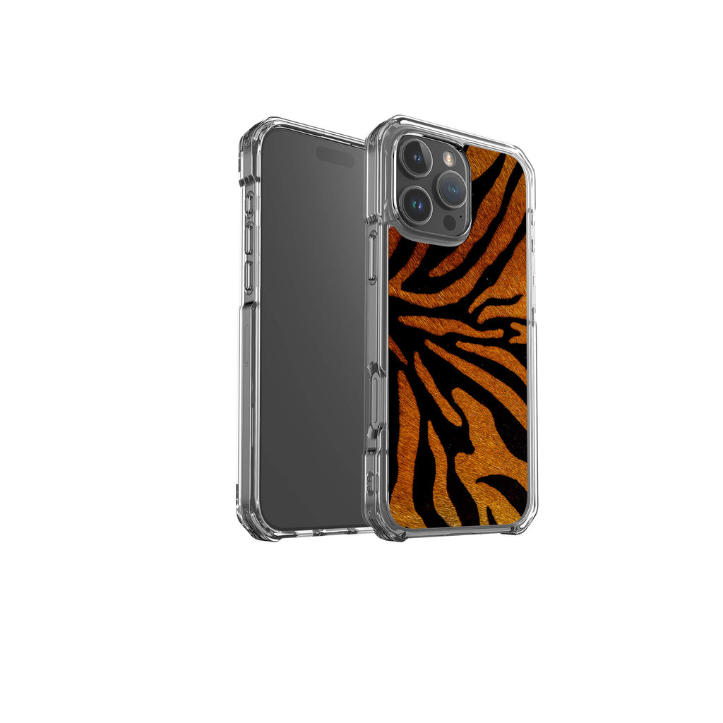 Stripes of the Wild MagSafe Clear Impact Case for iPhone — Finnaij