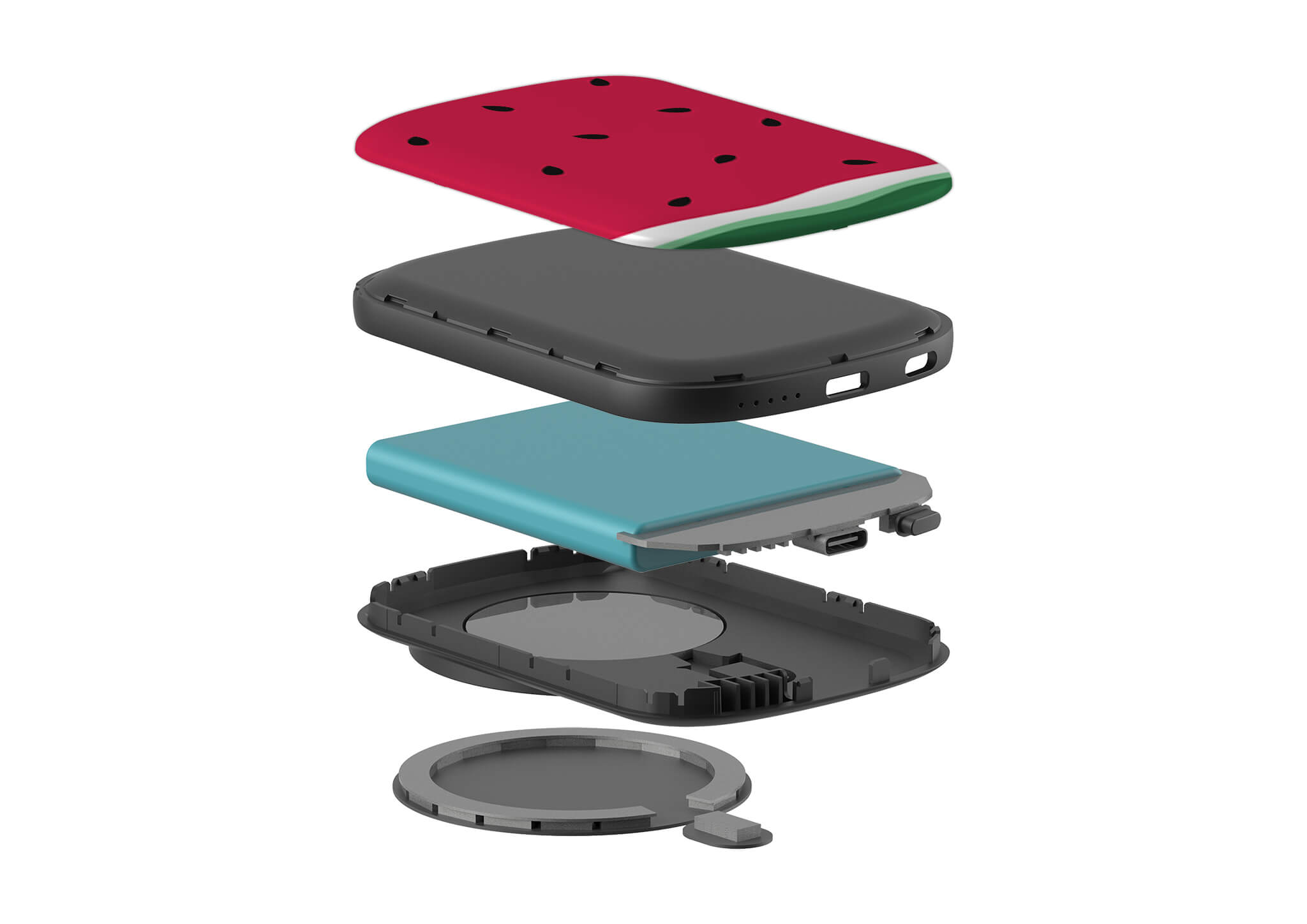 Summer Melon MagSafe CHARGEPOD — Finnaij