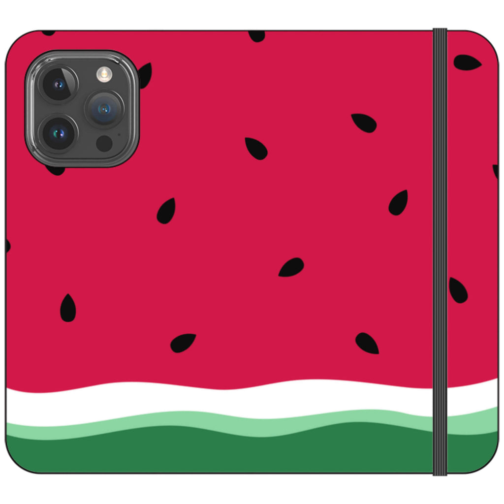 Summer Melon — Folio Wallet Case for iPhone — Finnaij