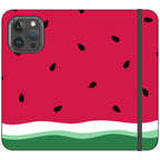 Summer Melon — Folio Wallet Case for iPhone — Finnaij