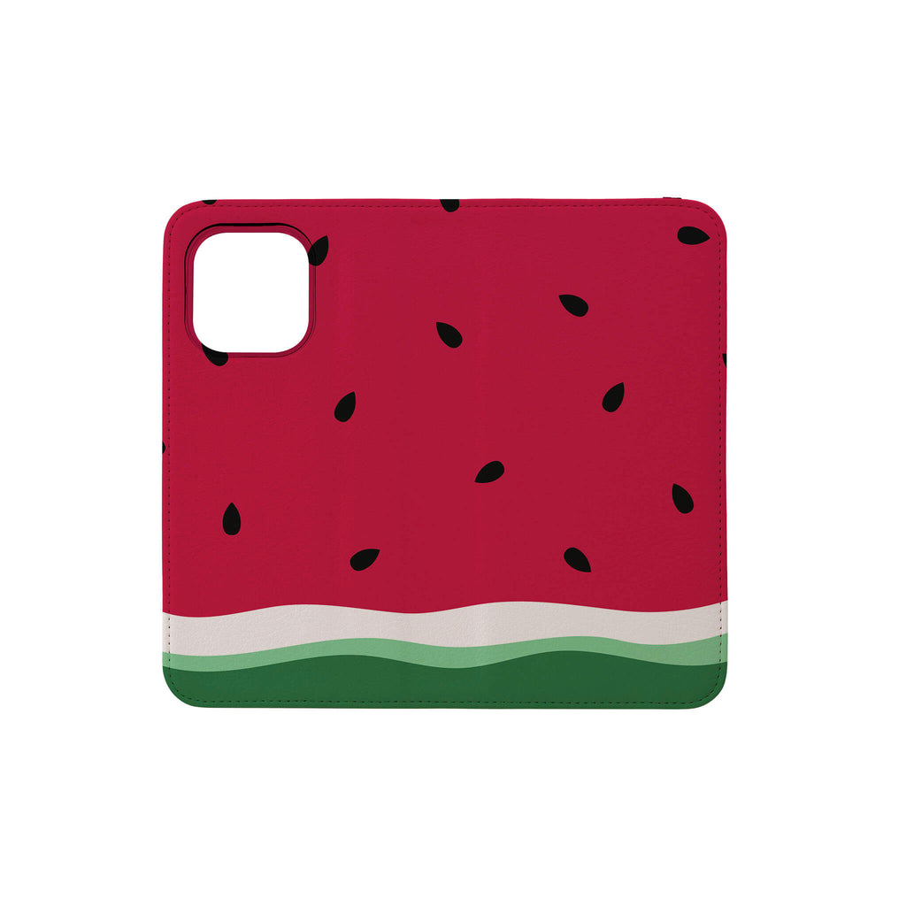 Summer Melon — Folio Wallet Case for iPhone — Finnaij