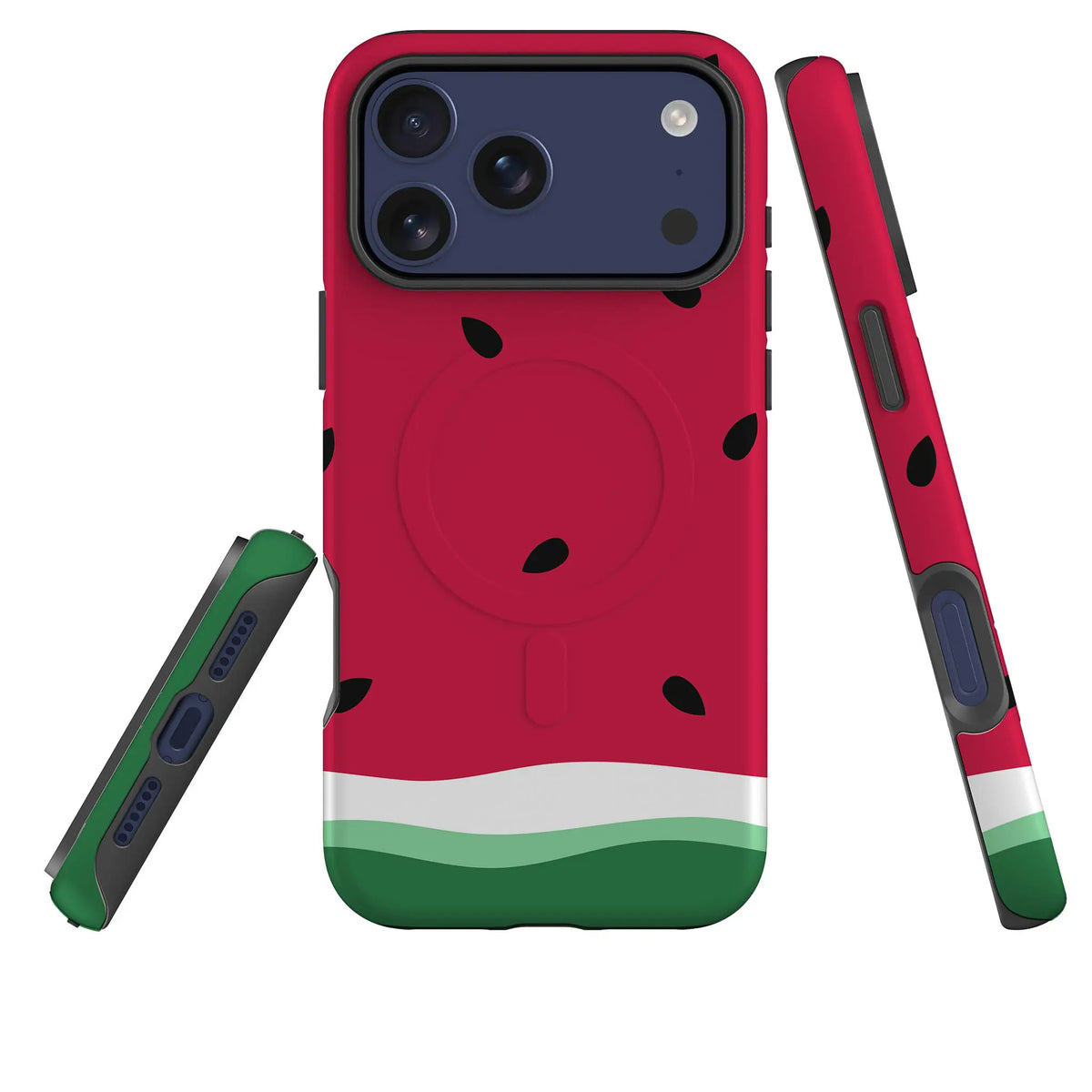 Summer Melon — Magsafe Tough Case for iPhone — Three Quarter — Finnaij