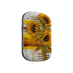 Sunflowers with Abstract Golden Chaos by Frida Lövström — MagSafe CHARGEPOD — Finnaij