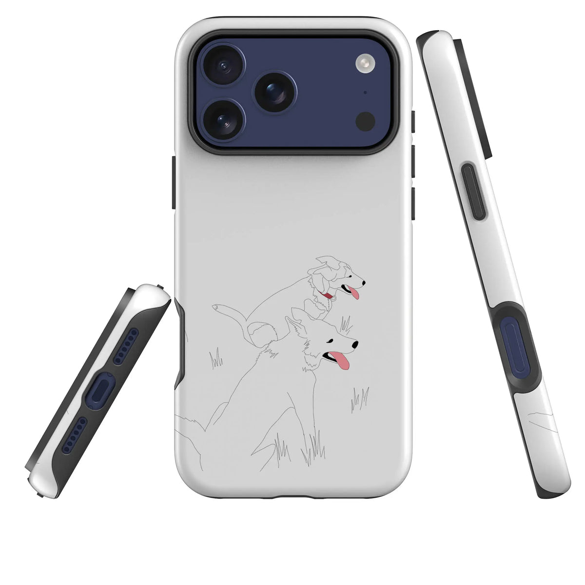 Sunny and Kit Kat by Keagan Haight — Tough Case for iPhone — Three Quarter — Finnaij