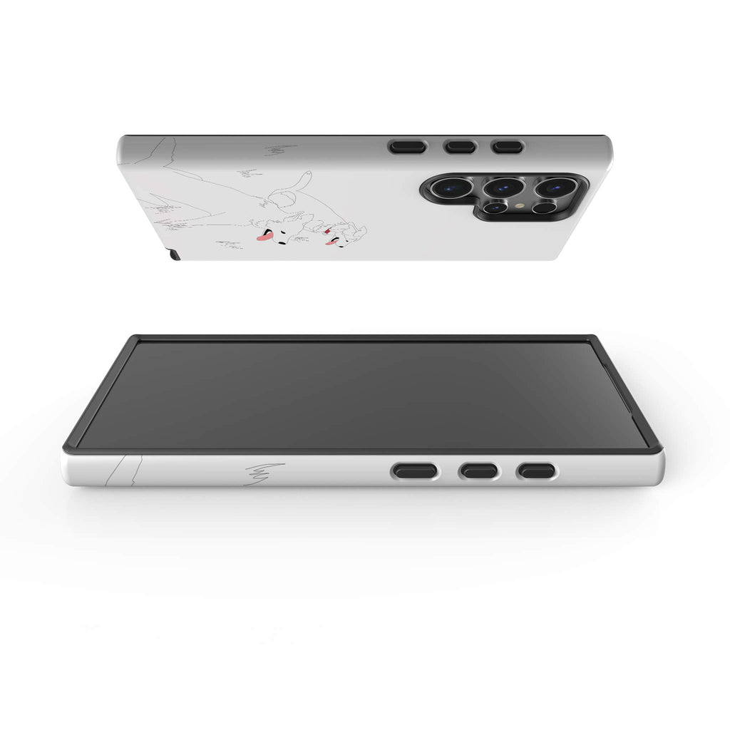 Sunny and Kit Kat by Keagan Haight Tough Case for Samsung Galaxy — Finnaij