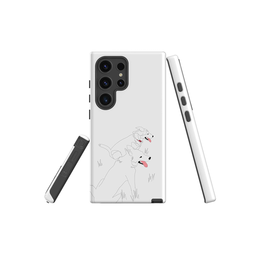 Sunny and Kit Kat by Keagan Haight Tough Case for Samsung Galaxy — Finnaij