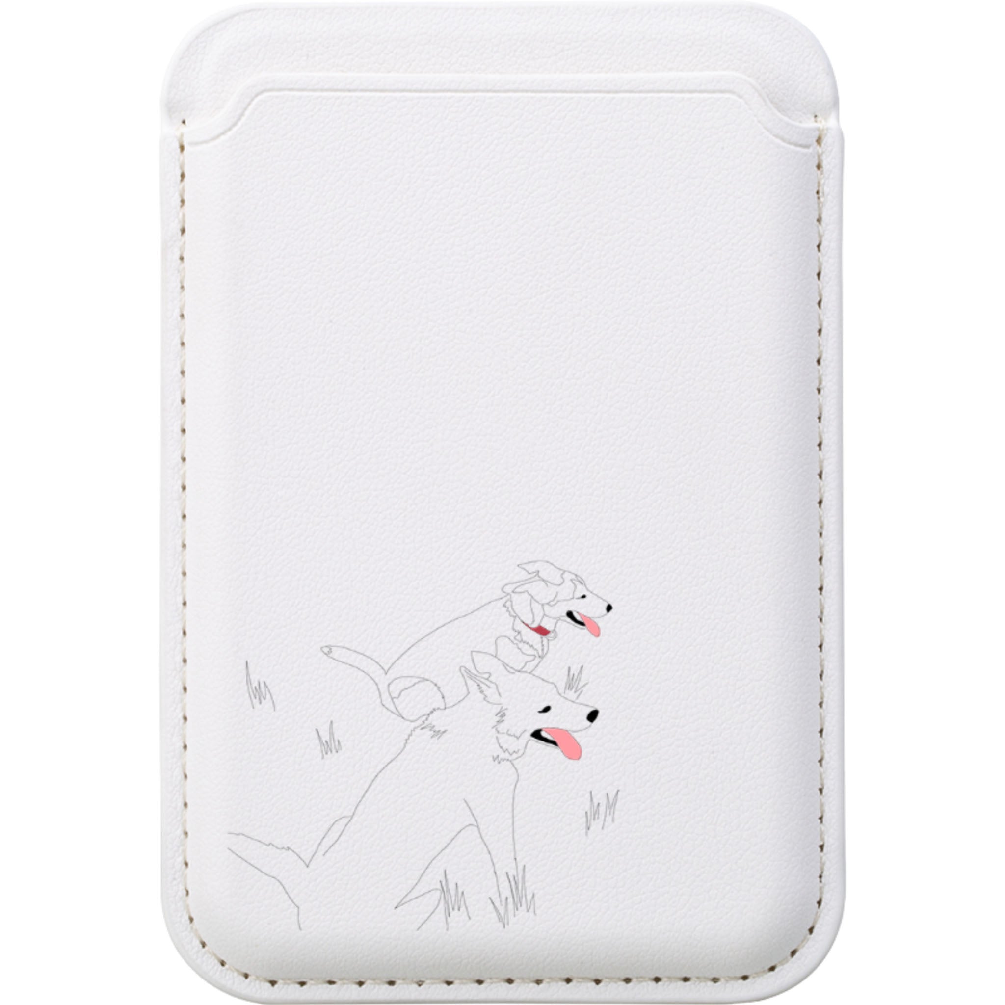 Sunny and Kit Kat by Keagan Haight — Magsafe Wallet for White — Finnaij