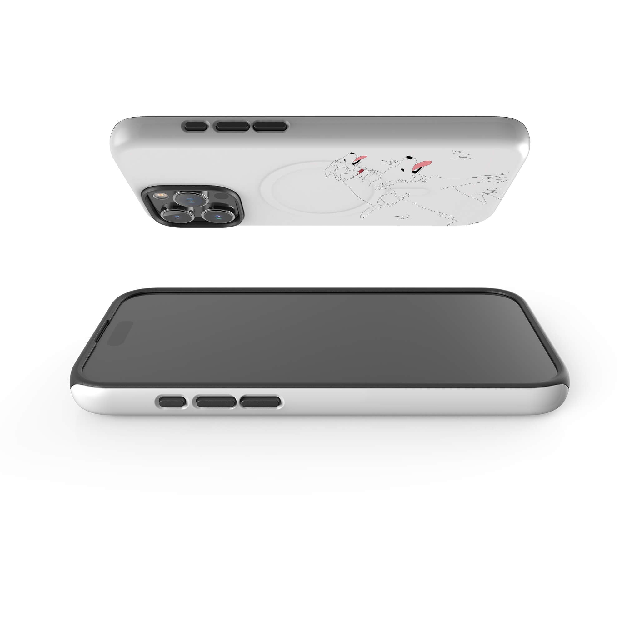 Sunny and Kit Kat by Keagan Haight — Magsafe Tough Case for iPhone — Finnaij