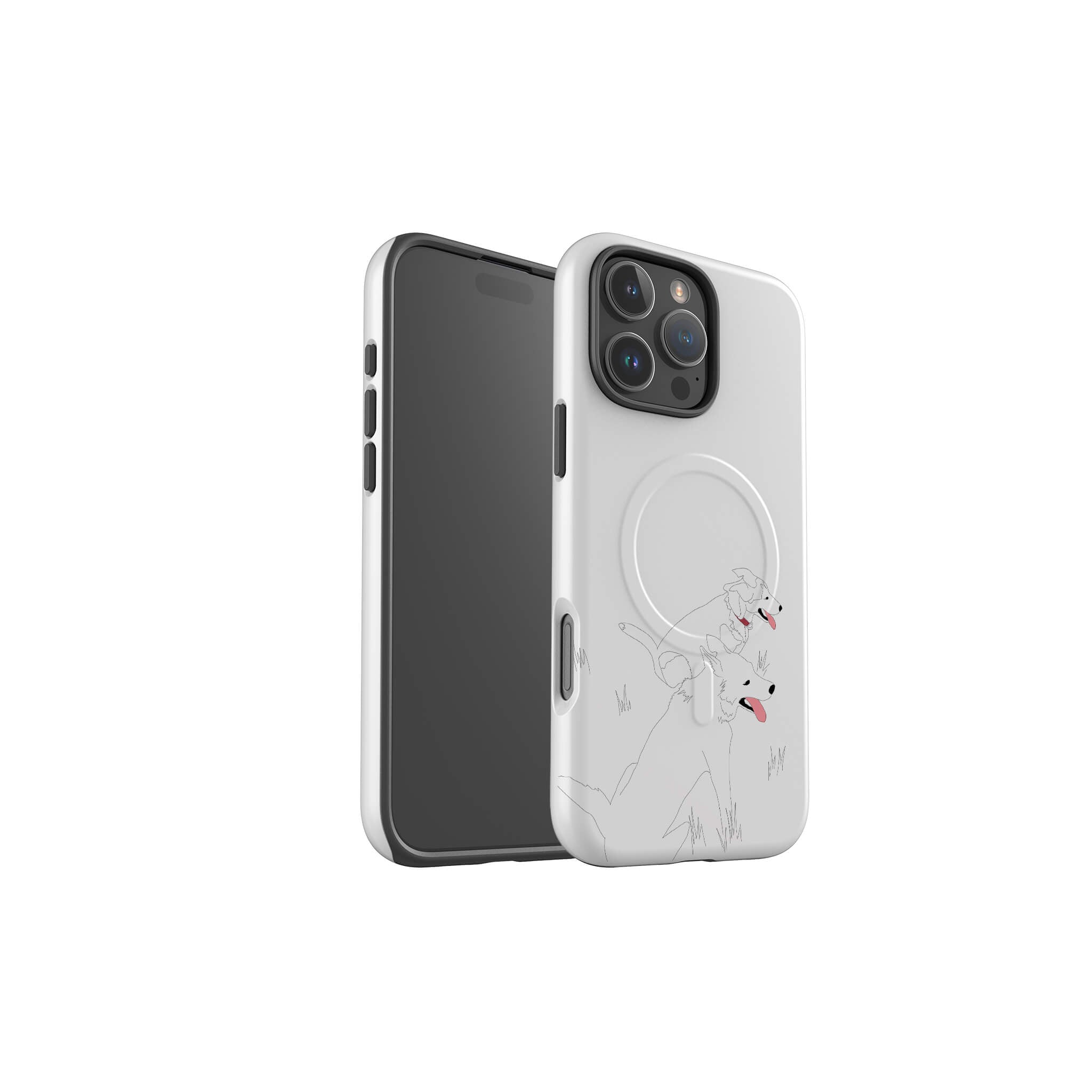 Sunny and Kit Kat by Keagan Haight — Magsafe Tough Case for iPhone — Finnaij