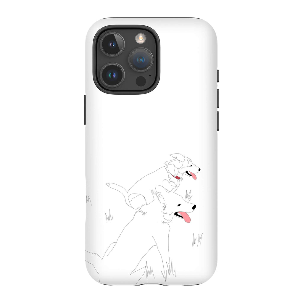 Sunny and Kit Kat by Keagan Haight Tough Case for iPhone — Finnaij