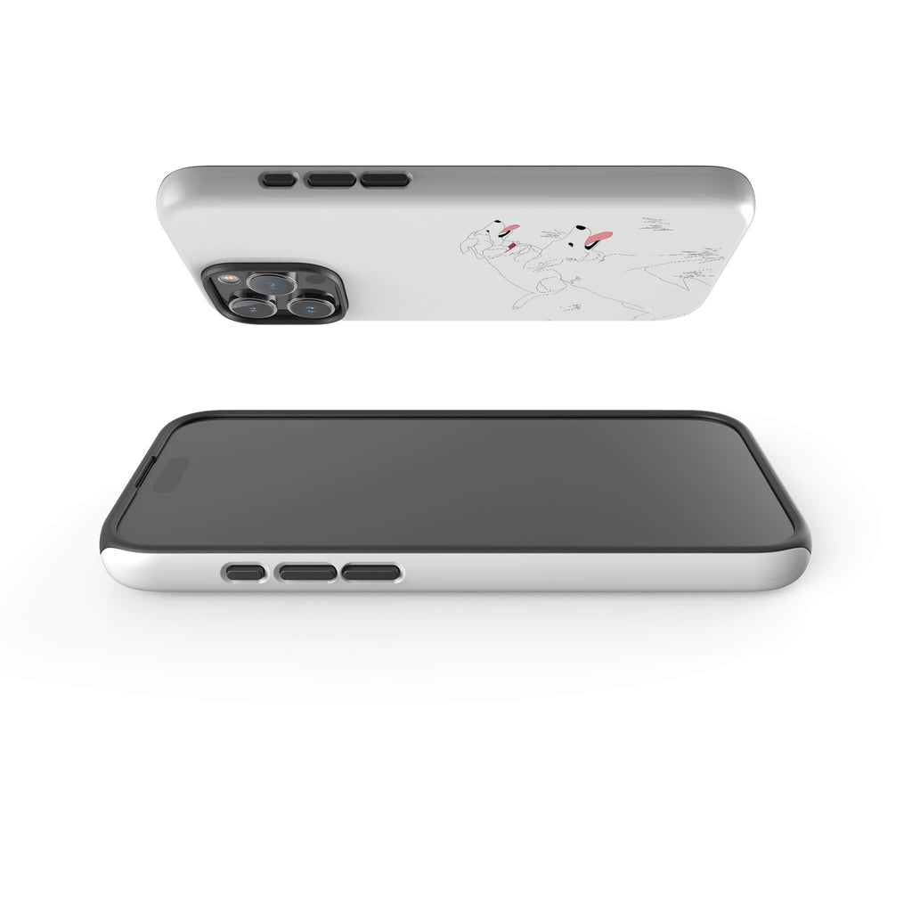 Sunny and Kit Kat by Keagan Haight Tough Case for iPhone — Finnaij