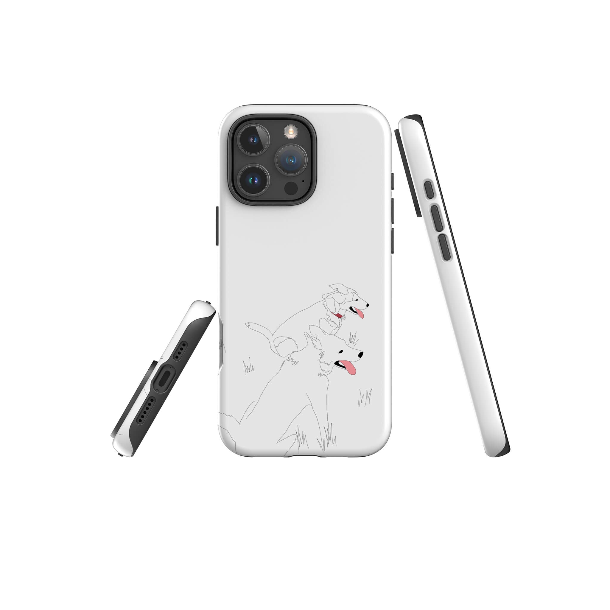 Sunny and Kit Kat by Keagan Haight Tough Case for iPhone — Finnaij