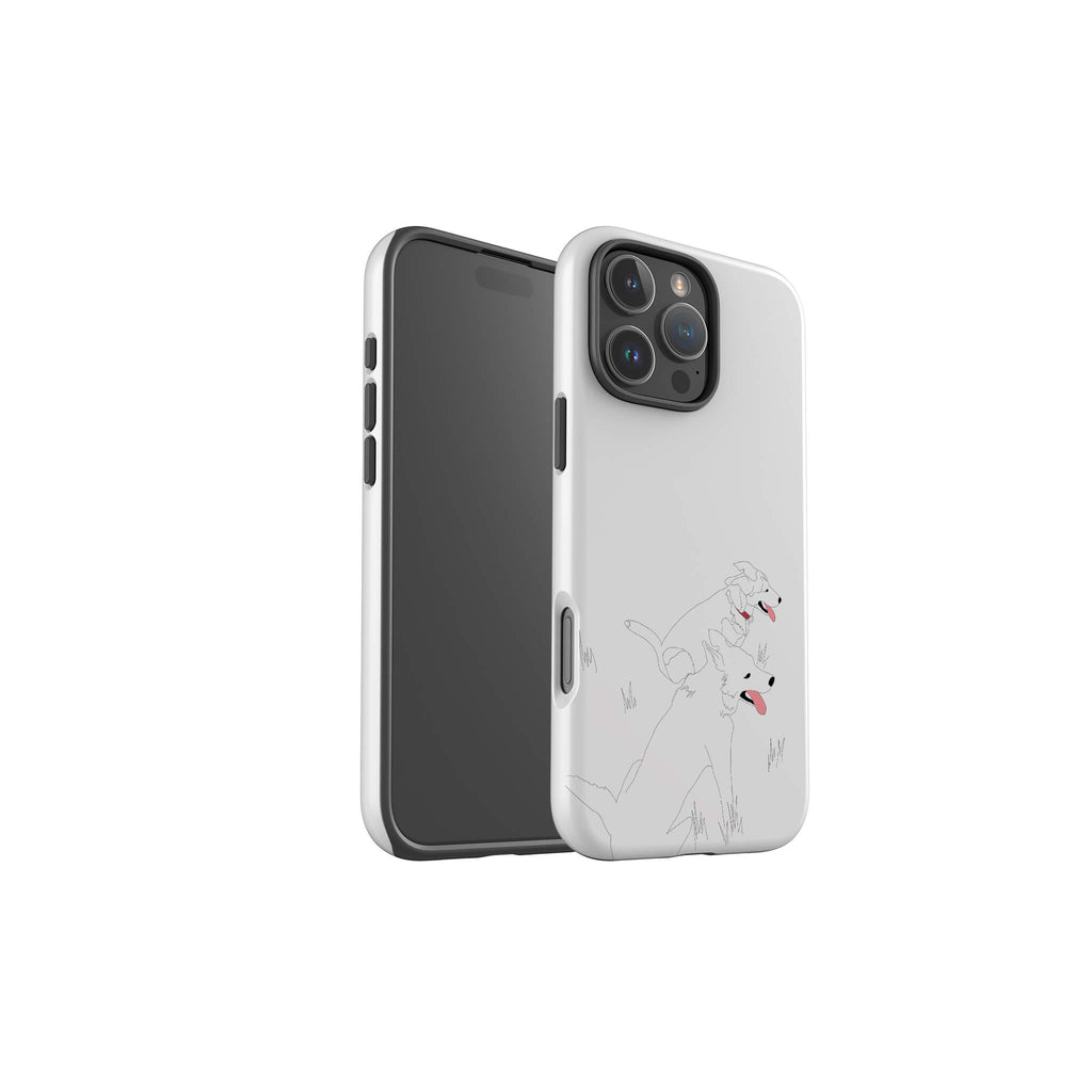 Sunny and Kit Kat by Keagan Haight Tough Case for iPhone — Finnaij