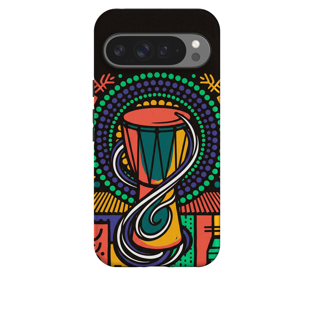 Talking Drum Halo by Ada Okoye Tough Case for Google Pixel — Finnaij