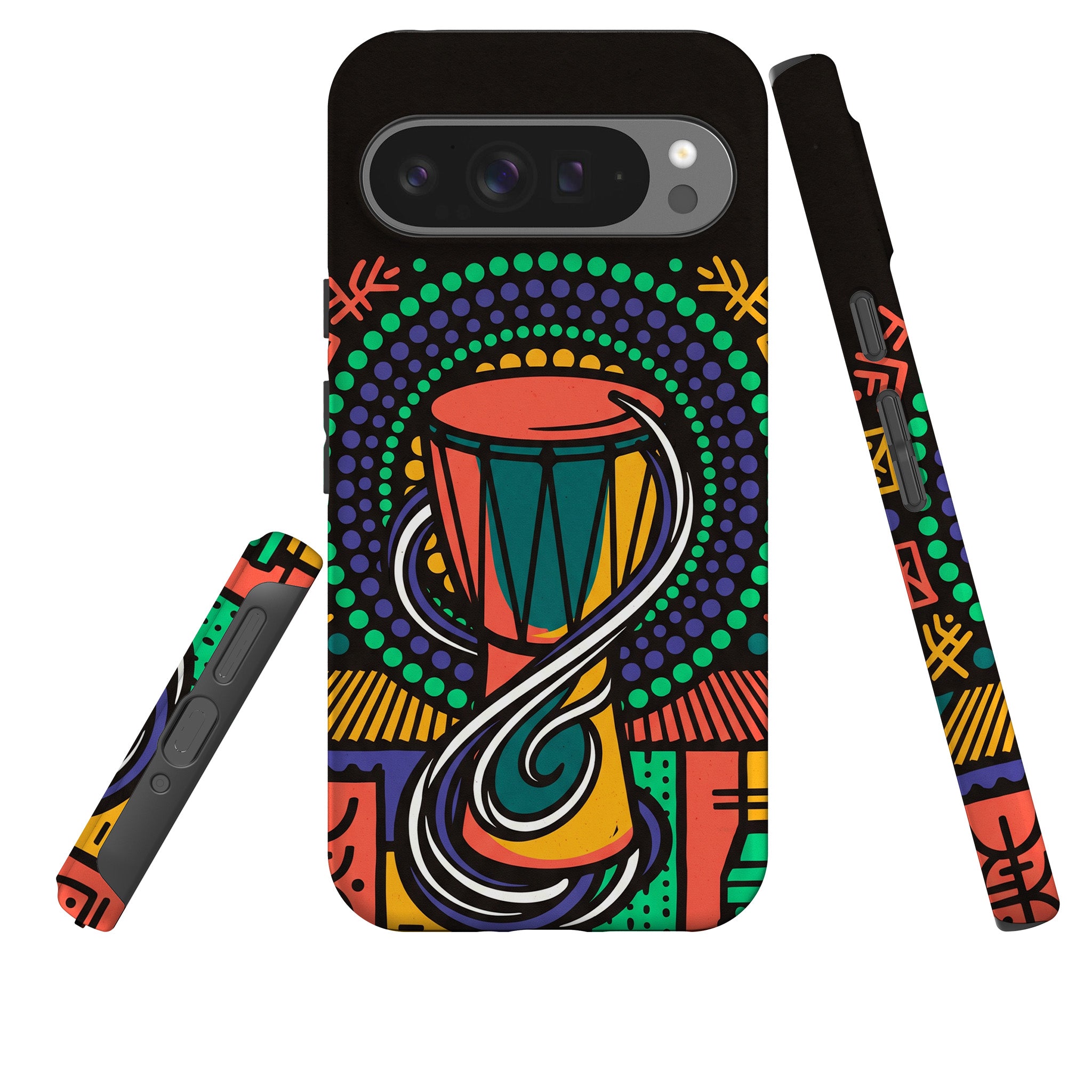 Talking Drum Halo by Ada Okoye Tough Case for Google Pixel — Finnaij
