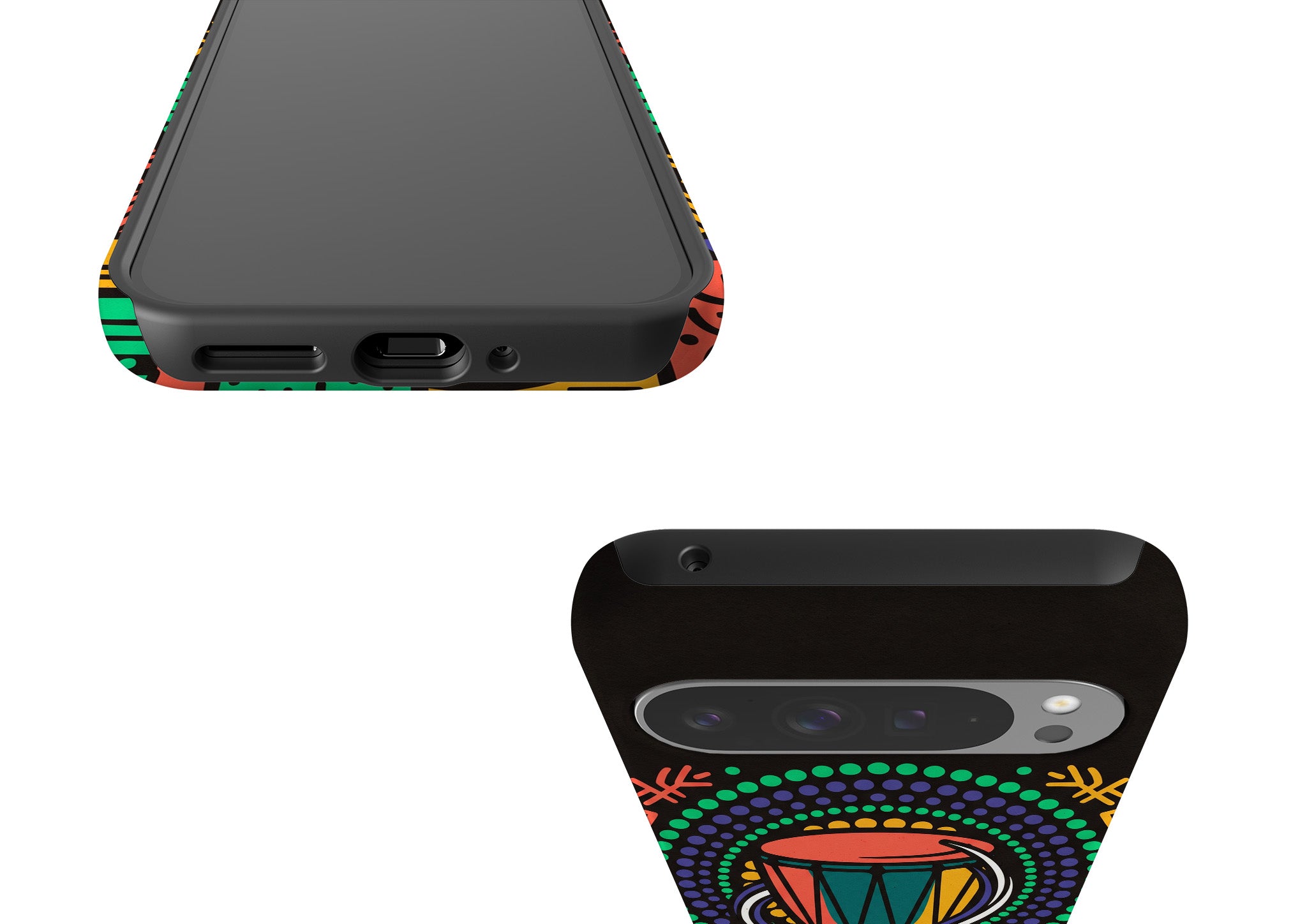 Talking Drum Halo by Ada Okoye Tough Case for Google Pixel — Finnaij