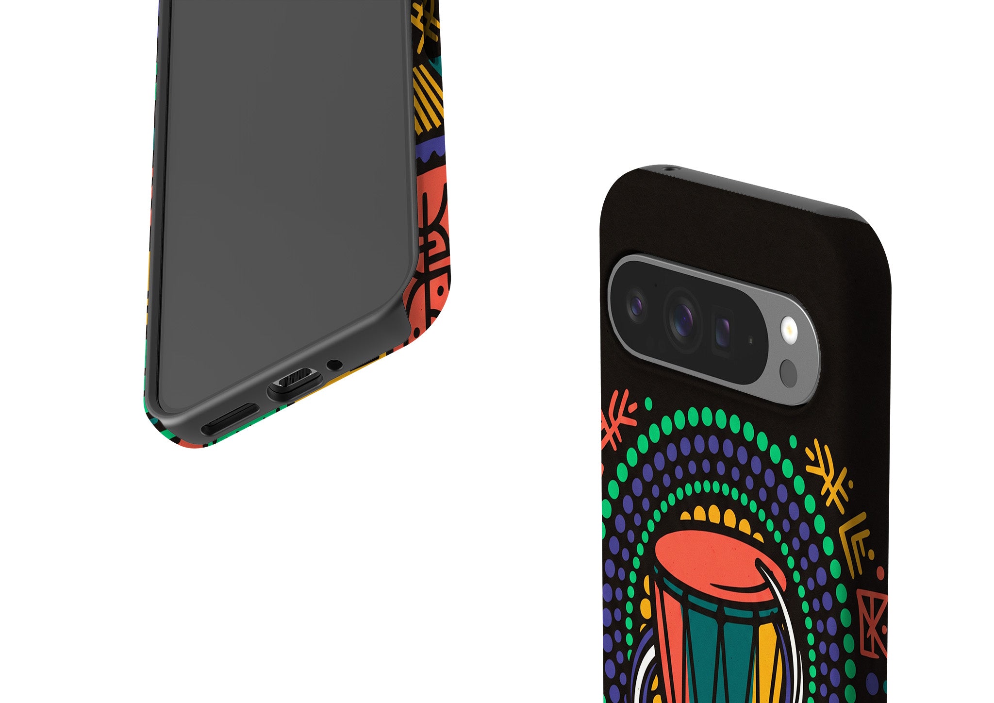 Talking Drum Halo by Ada Okoye Tough Case for Google Pixel — Finnaij