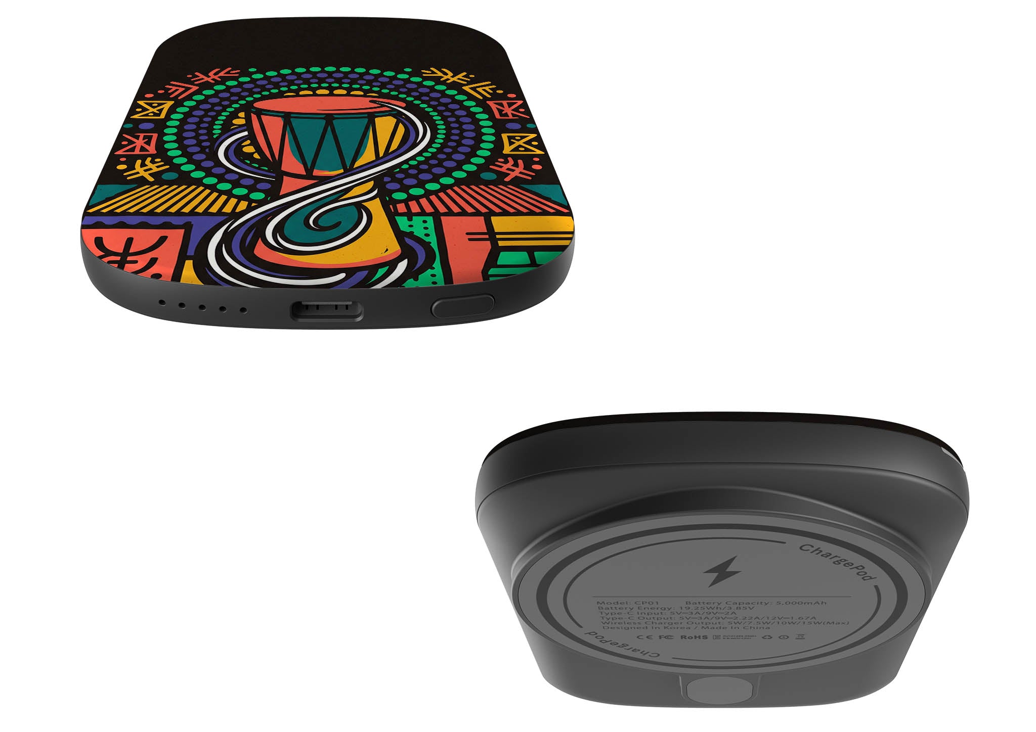 Talking Drum Halo by Ada Okoye — MagSafe CHARGEPOD — Finnaij