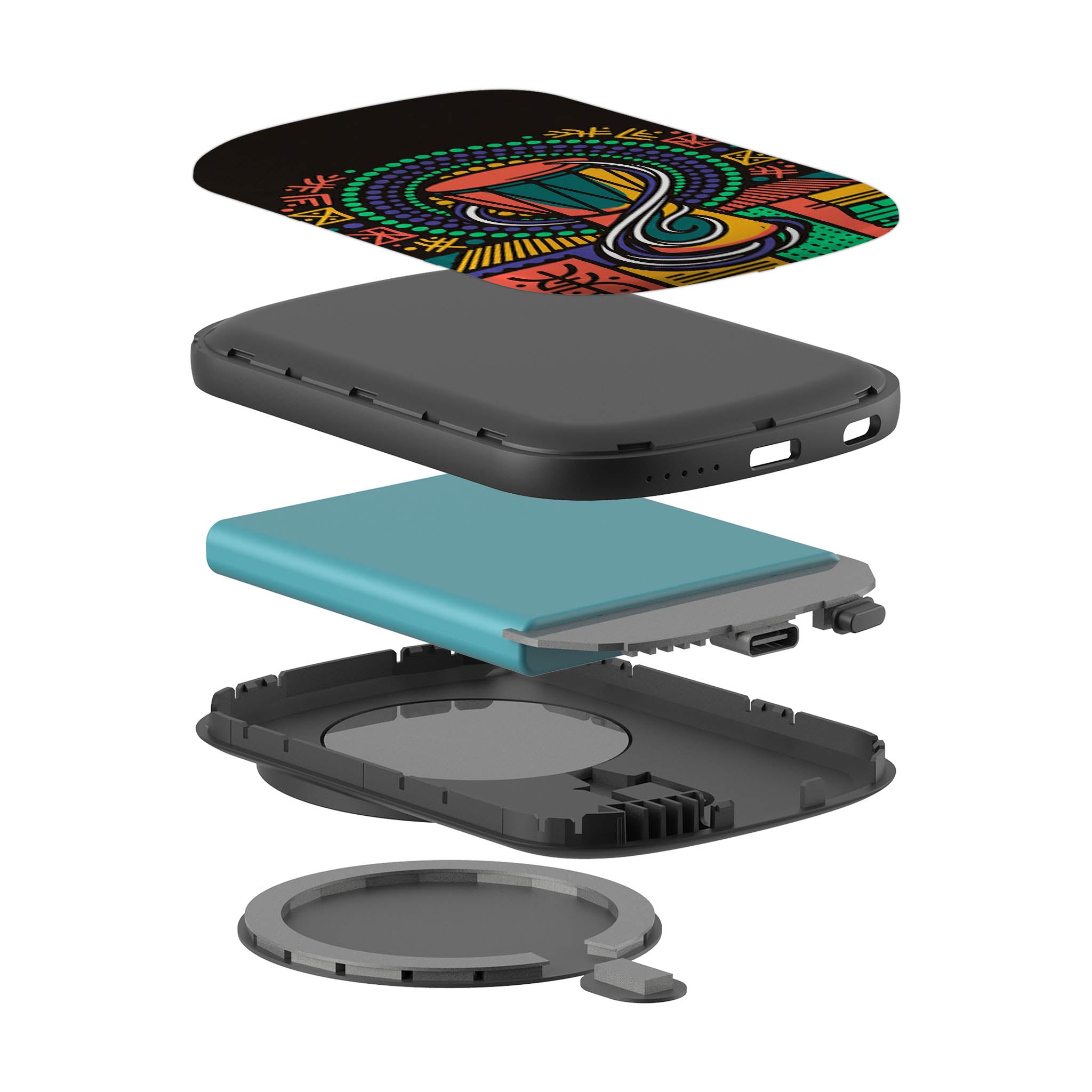 Talking Drum Halo by Ada Okoye — MagSafe CHARGEPOD — Finnaij