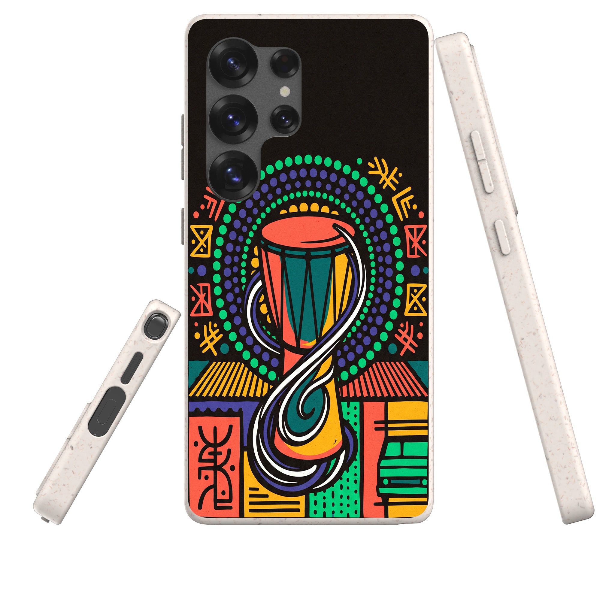 Talking Drum Halo by Ada Okoye Bio-degradable Case for Samsung Galaxy — Finnaij