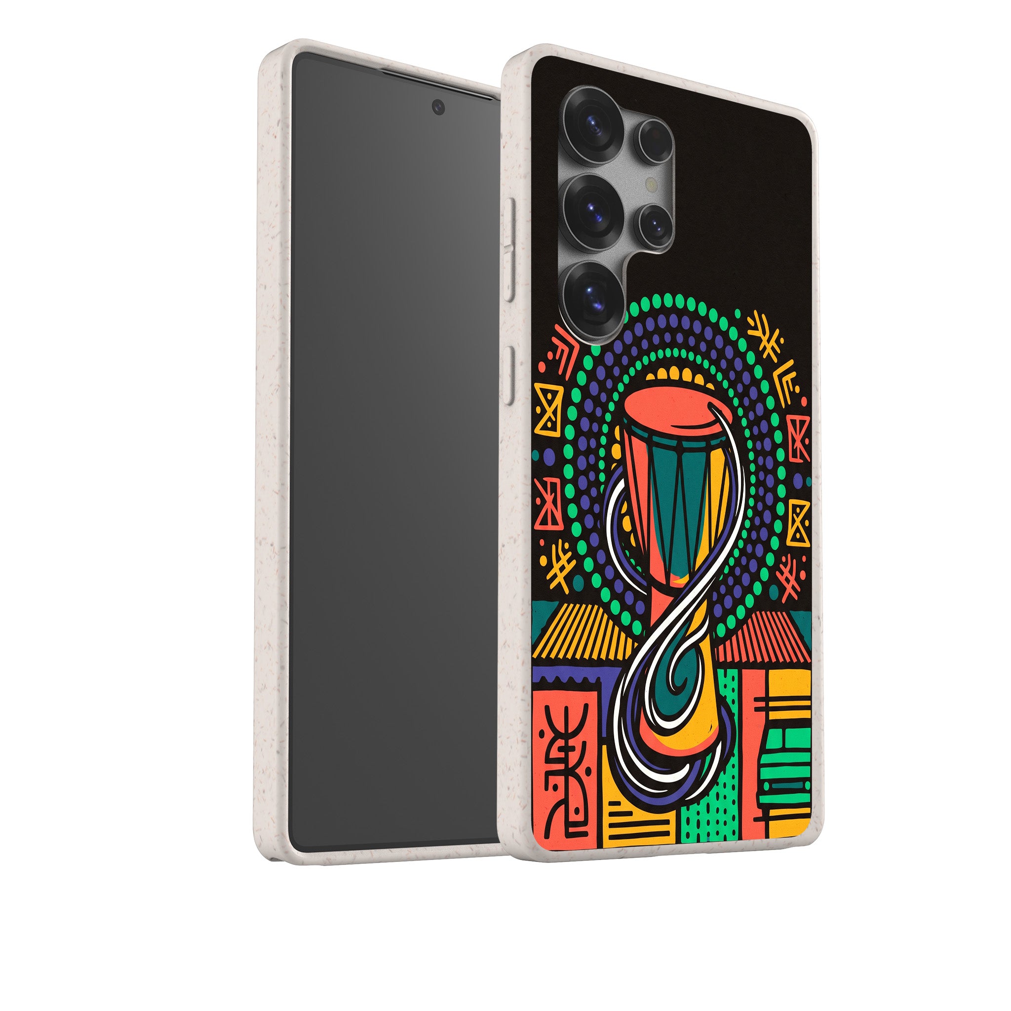 Talking Drum Halo by Ada Okoye Bio-degradable Case for Samsung Galaxy — Finnaij
