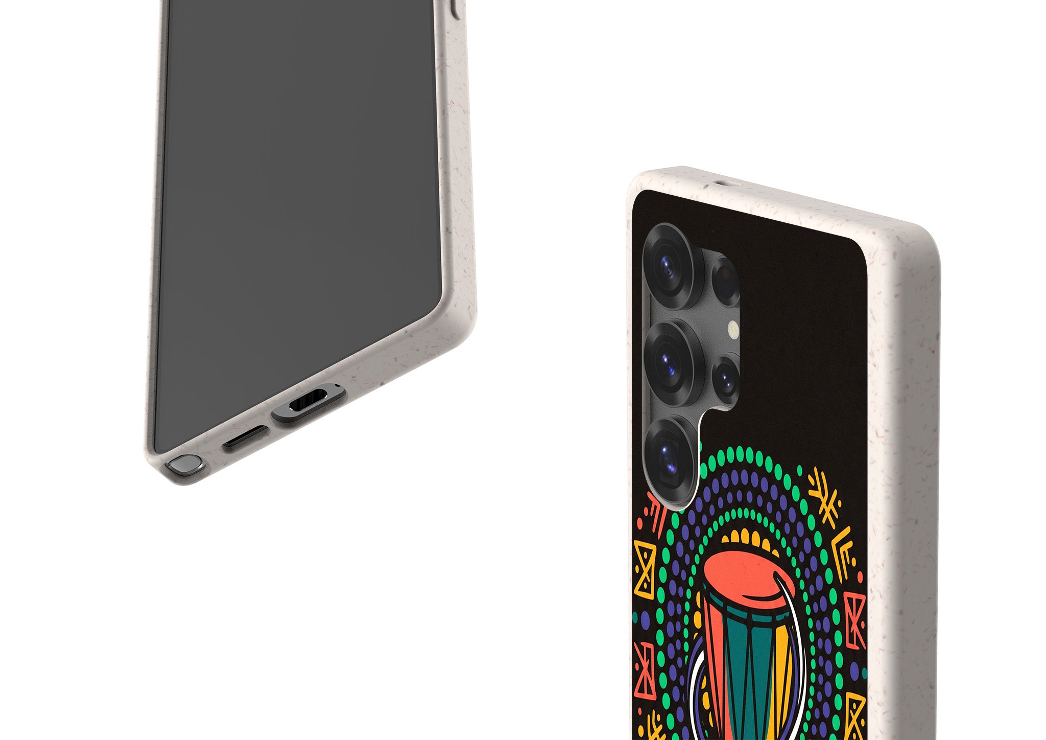 Talking Drum Halo by Ada Okoye Bio-degradable Case for Samsung Galaxy — Finnaij