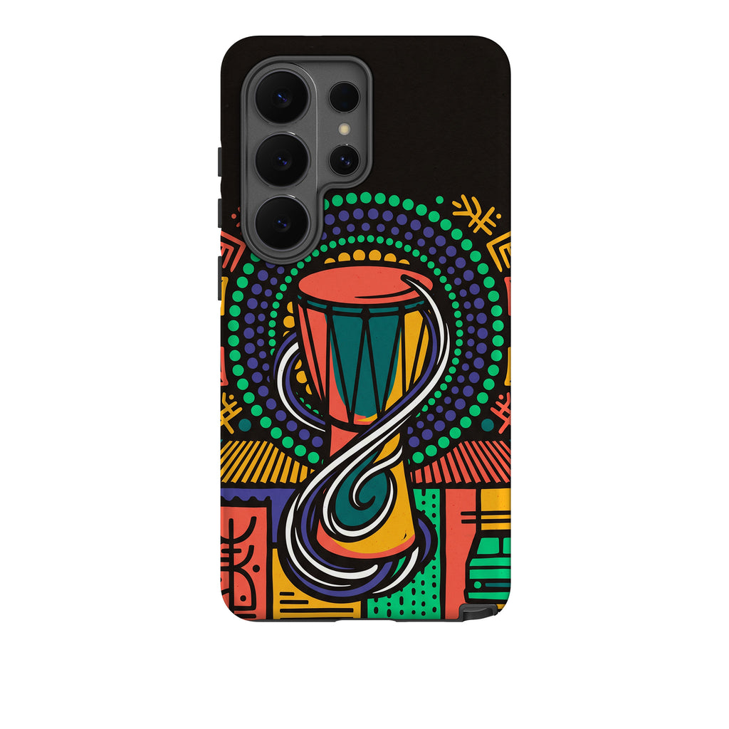 Talking Drum Halo by Ada Okoye Tough Case for Samsung Galaxy — Finnaij