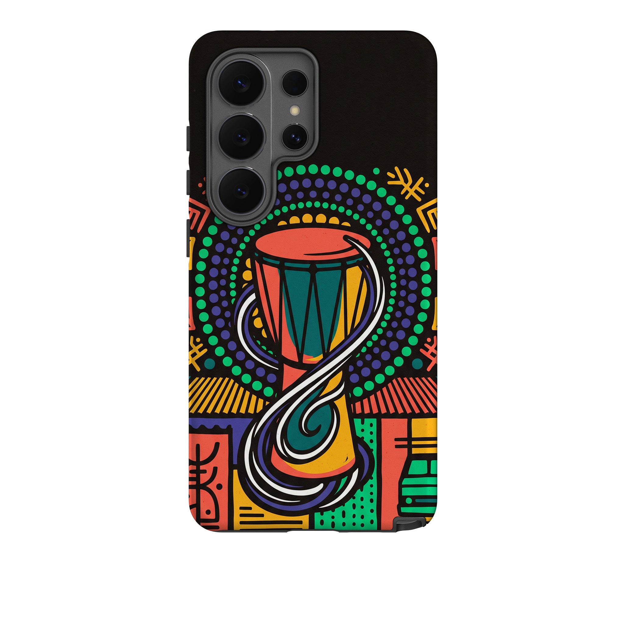 Talking Drum Halo by Ada Okoye Tough Case for Samsung Galaxy — Finnaij