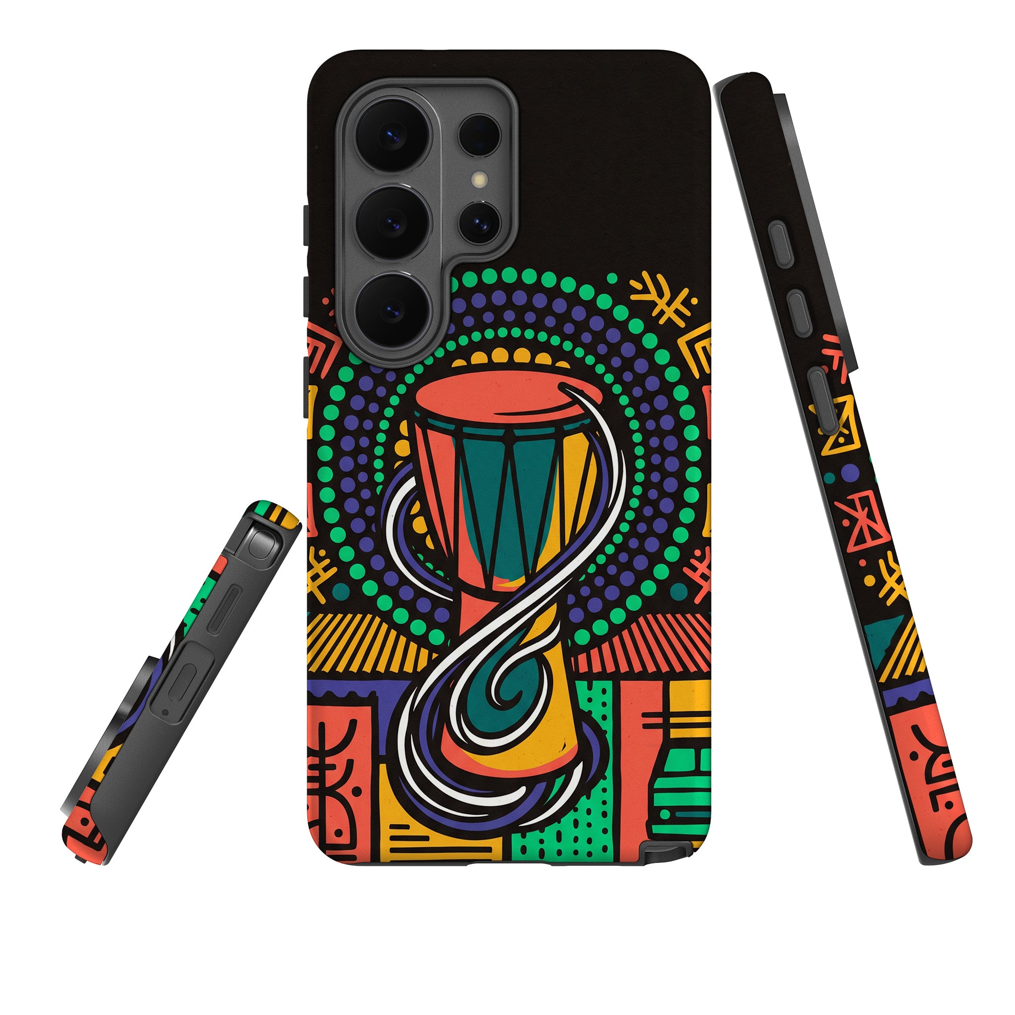 Talking Drum Halo by Ada Okoye Tough Case for Samsung Galaxy — Finnaij