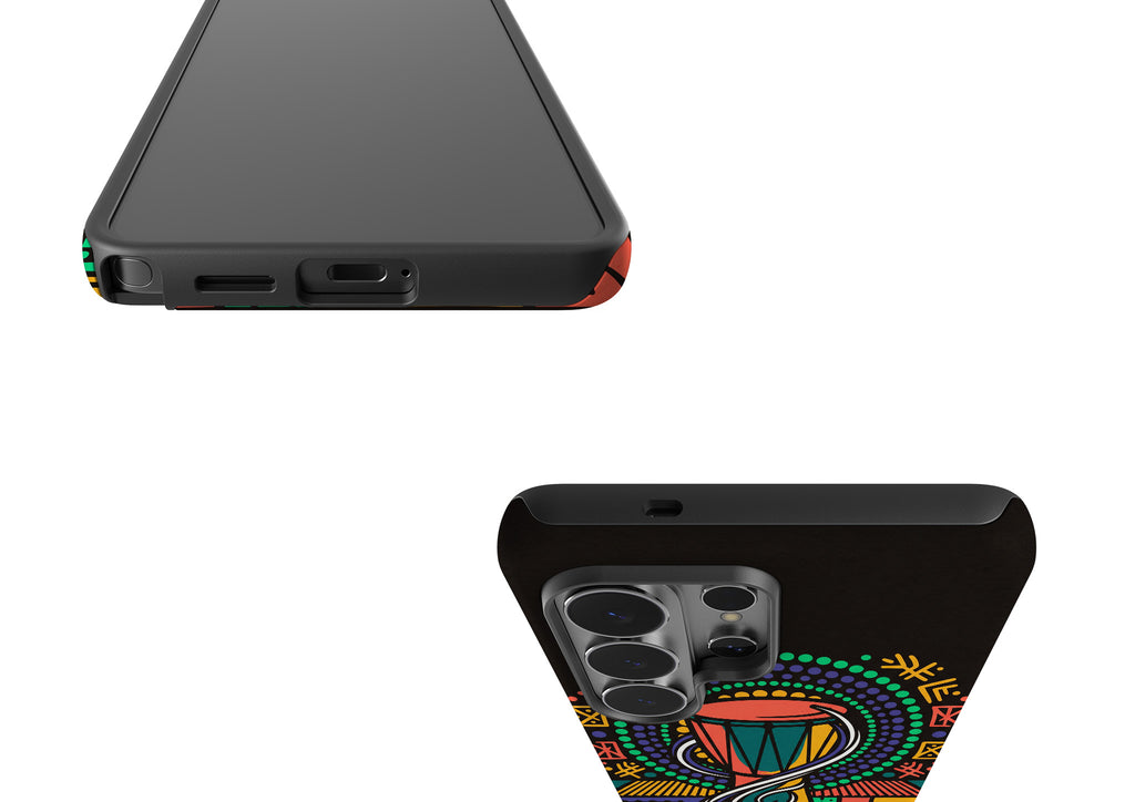 Talking Drum Halo by Ada Okoye Tough Case for Samsung Galaxy — Finnaij