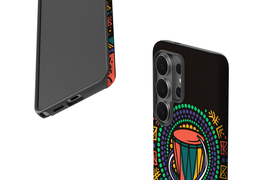Talking Drum Halo by Ada Okoye Tough Case for Samsung Galaxy — Finnaij
