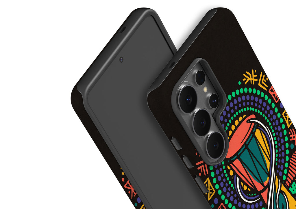 Talking Drum Halo by Ada Okoye Tough Case for Samsung Galaxy — Finnaij