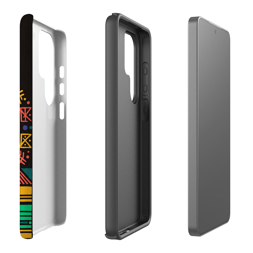 Talking Drum Halo by Ada Okoye Tough Case for Samsung Galaxy — Finnaij