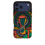 Talking Drum Halo by Ada Okoye Tough Case for iPhone — Finnaij