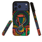 Talking Drum Halo by Ada Okoye Tough Case for iPhone — Finnaij