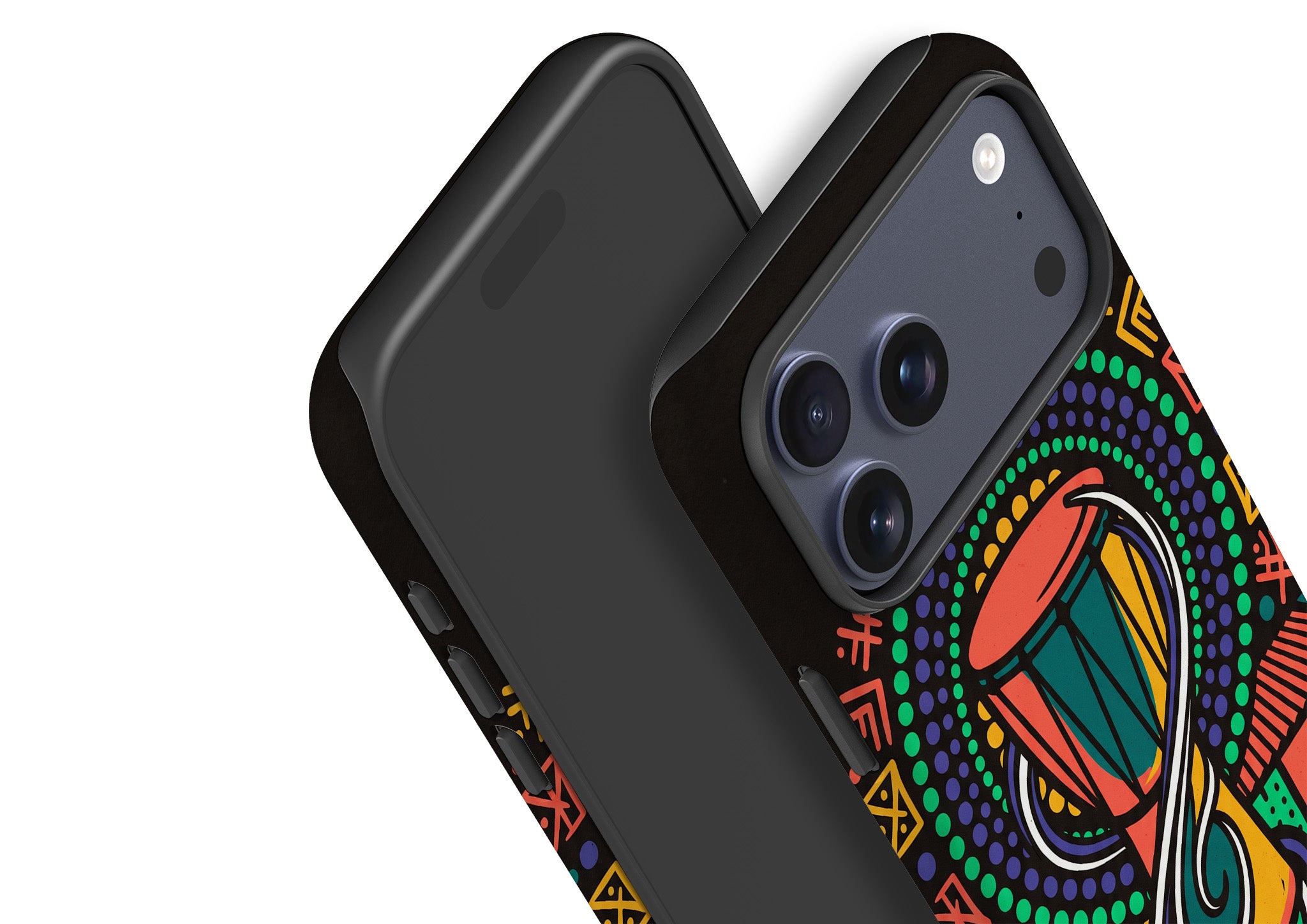 Talking Drum Halo by Ada Okoye Tough Case for iPhone — Finnaij