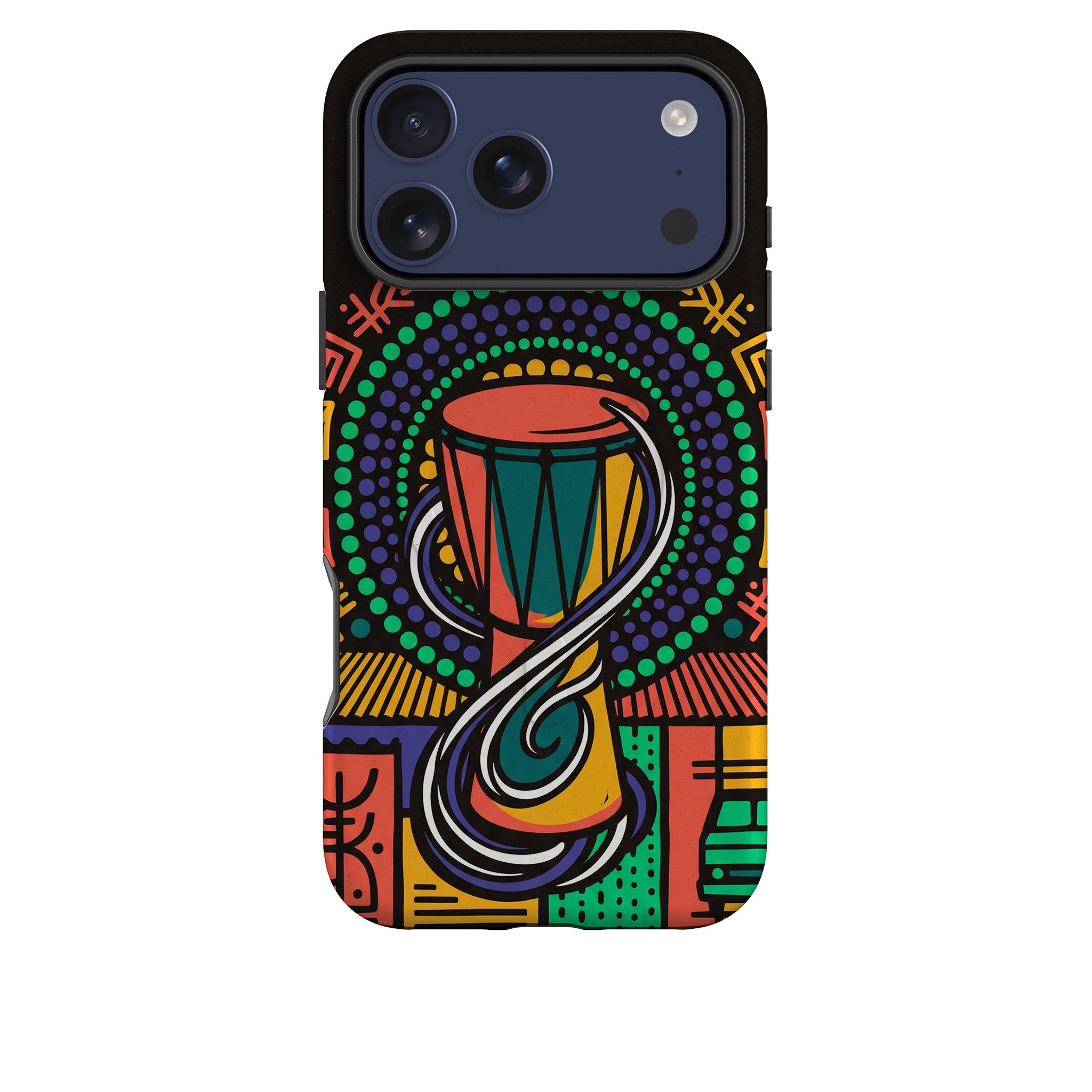 Talking Drum Halo by Ada Okoye — MagSafe Tough Case for iPhone — Finnaij