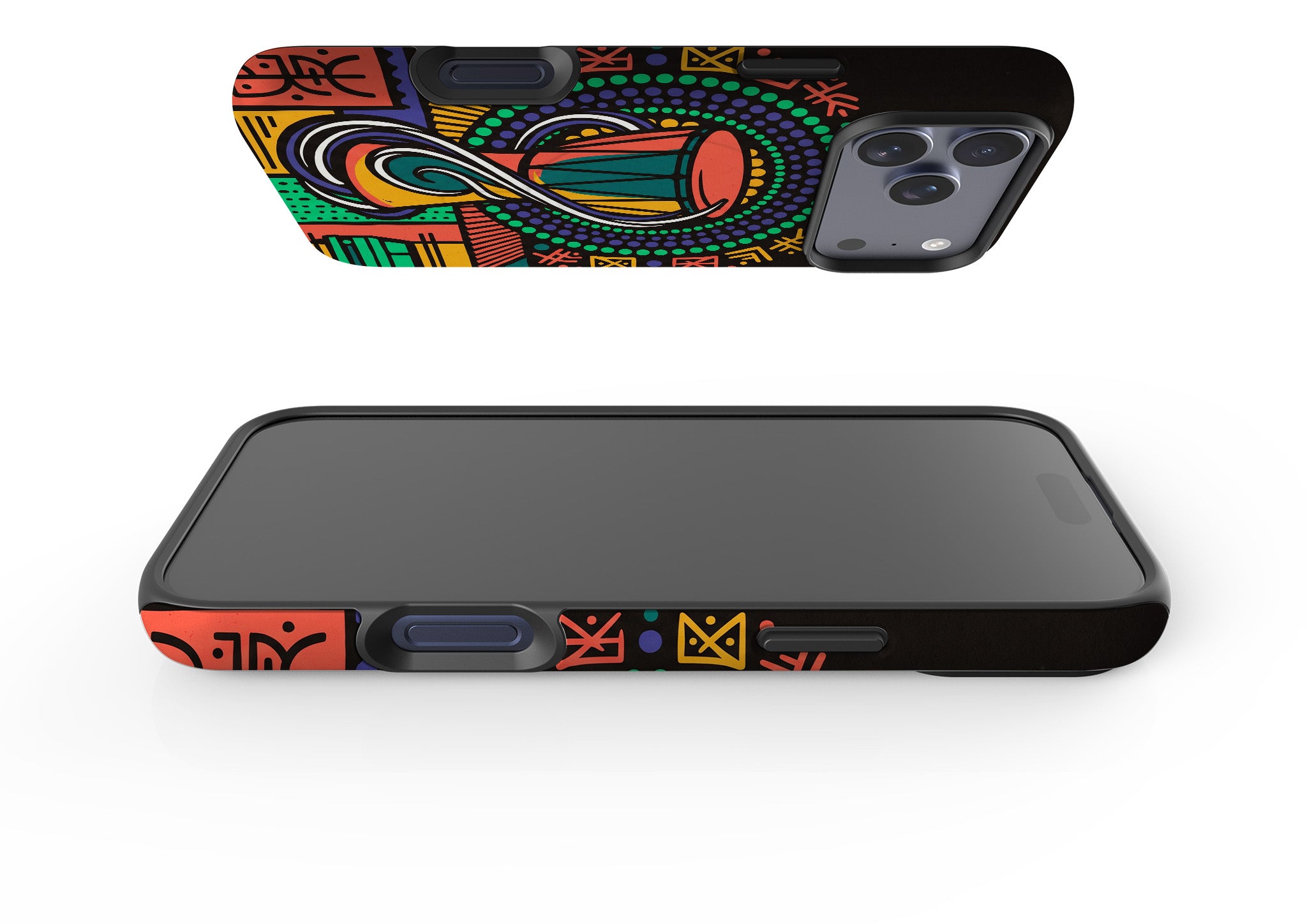 Talking Drum Halo by Ada Okoye — MagSafe Tough Case for iPhone — Finnaij