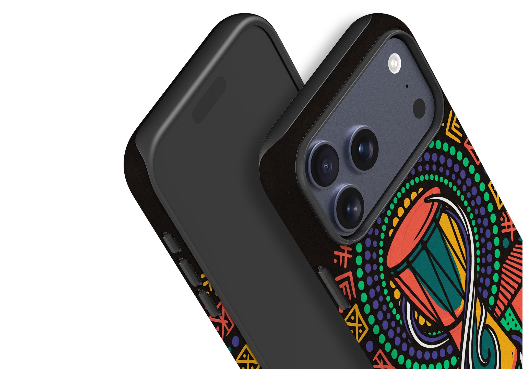 Talking Drum Halo by Ada Okoye — MagSafe Tough Case for iPhone — Finnaij