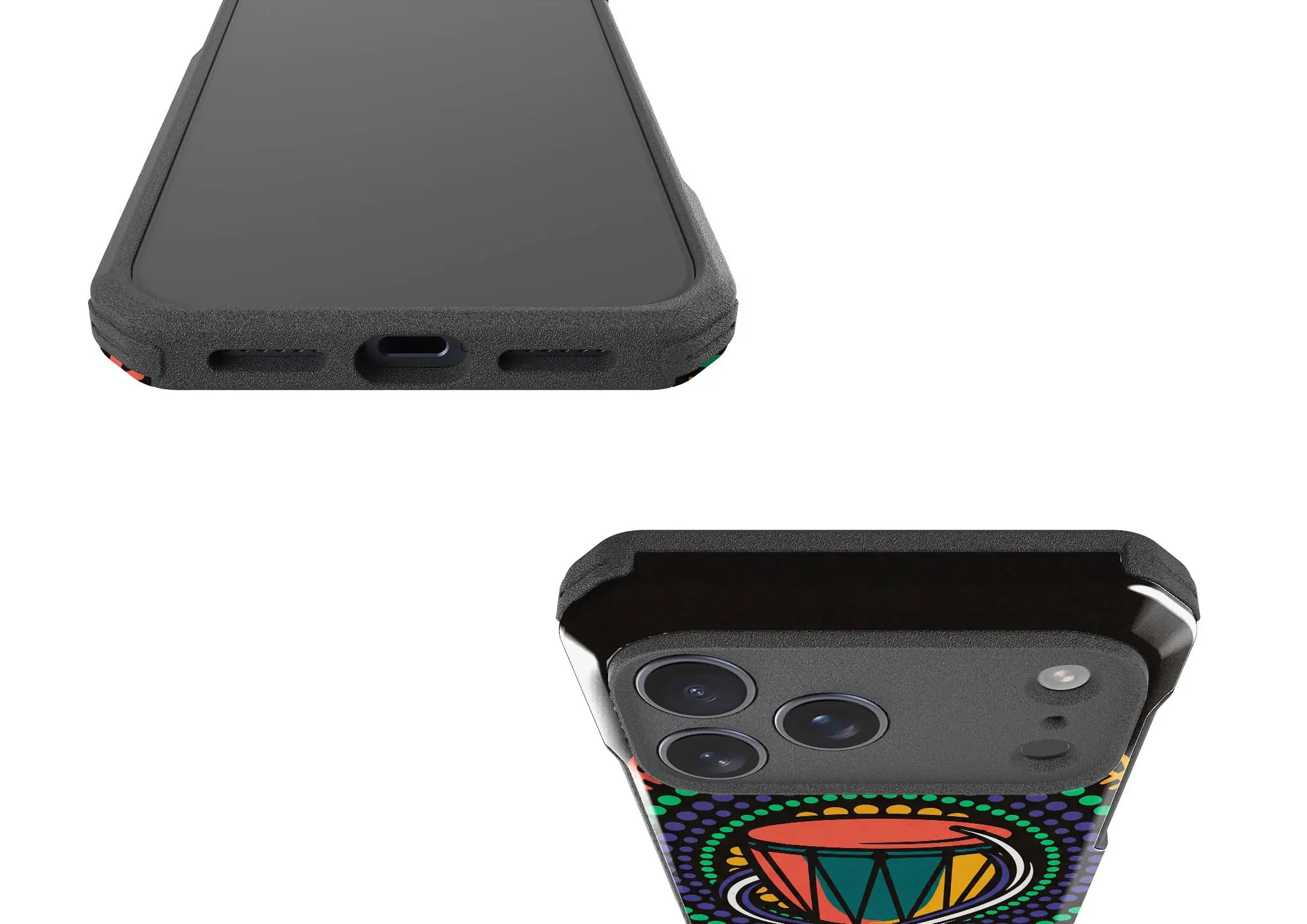 Talking Drum Halo by Ada Okoye — Impact Armour MagSafe Case for iPhone — Finnaij