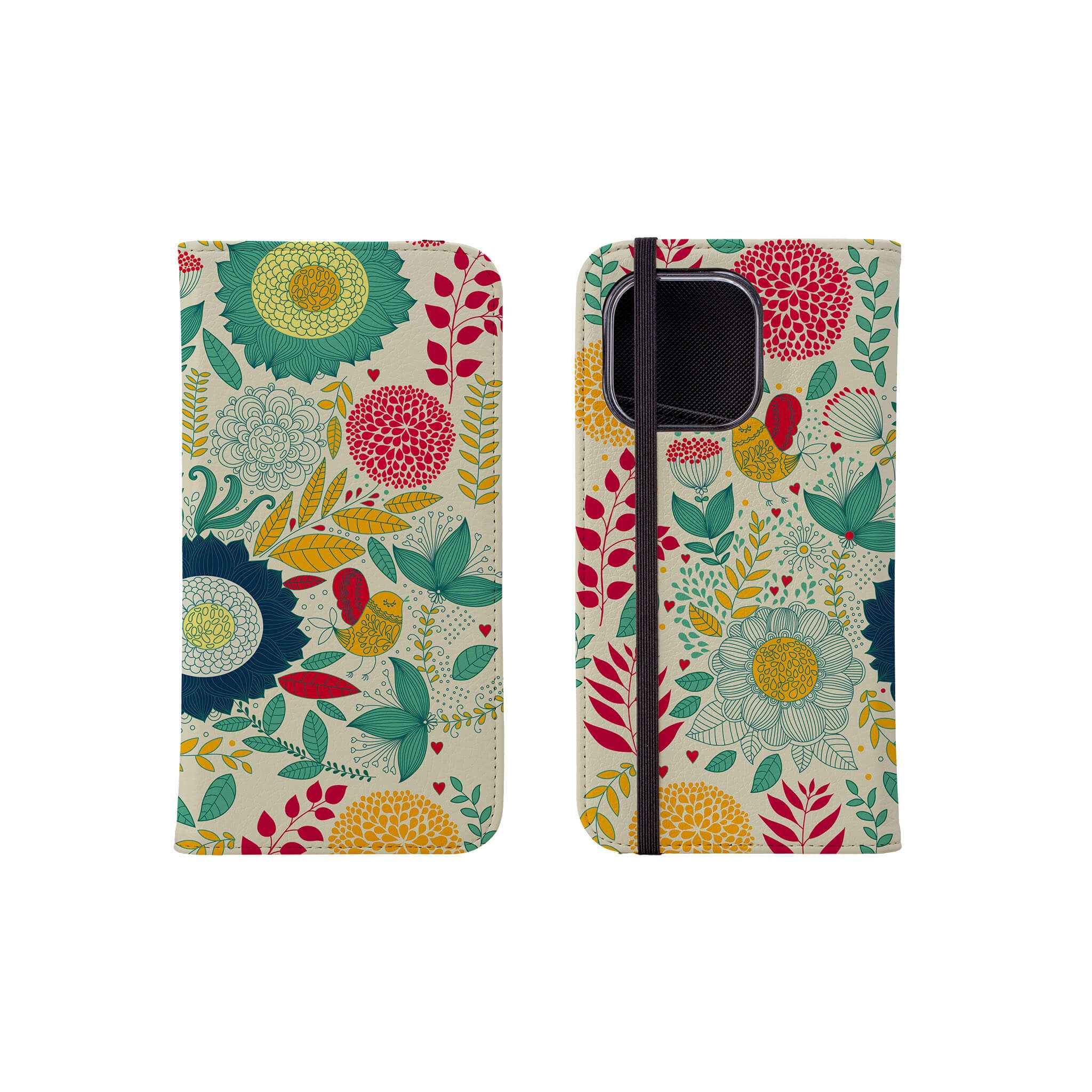 The Bird — Folio Wallet Case for iPhone — Finnaij