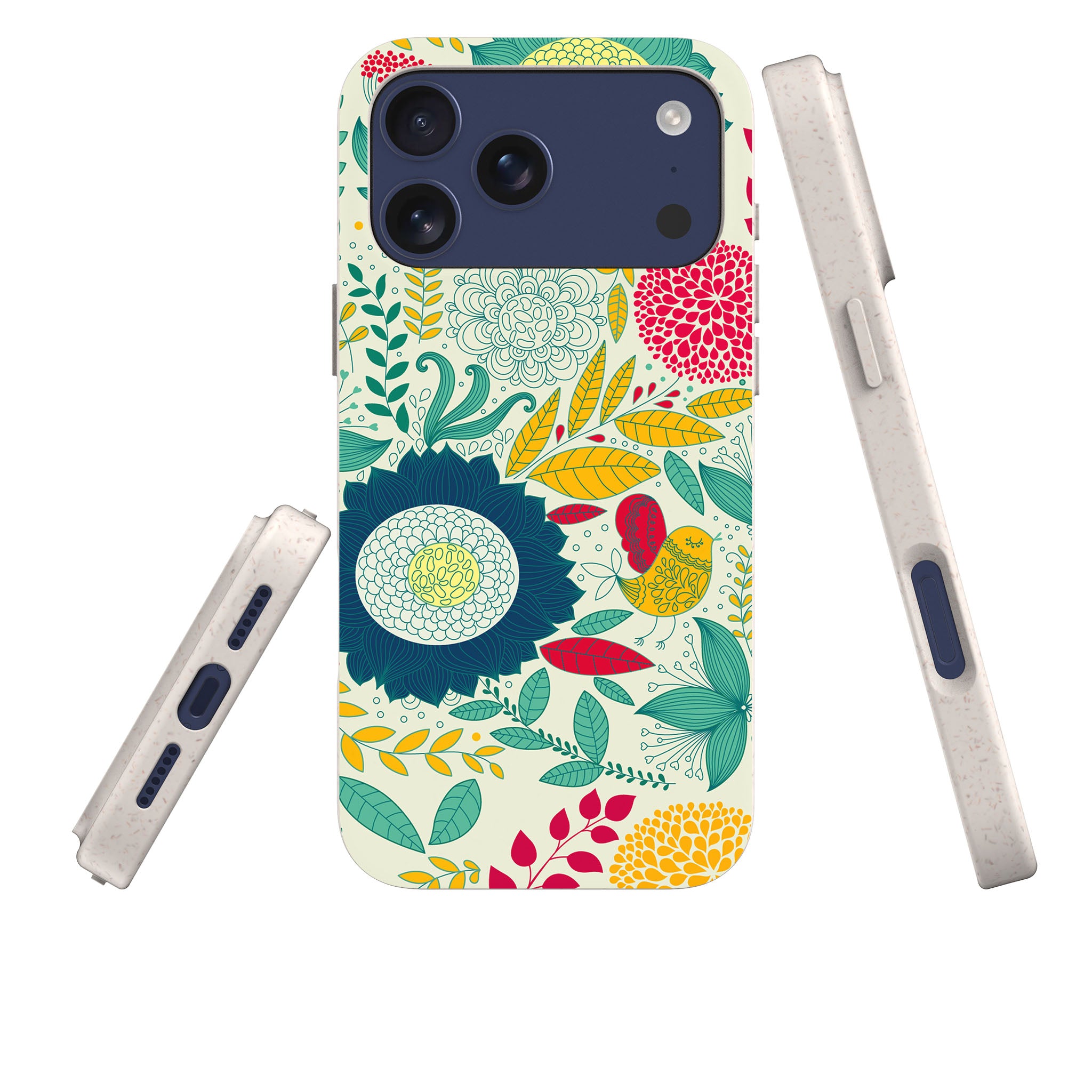 The Bird — iPhone Bio-degradable Case — Three Quarter — Finnaij