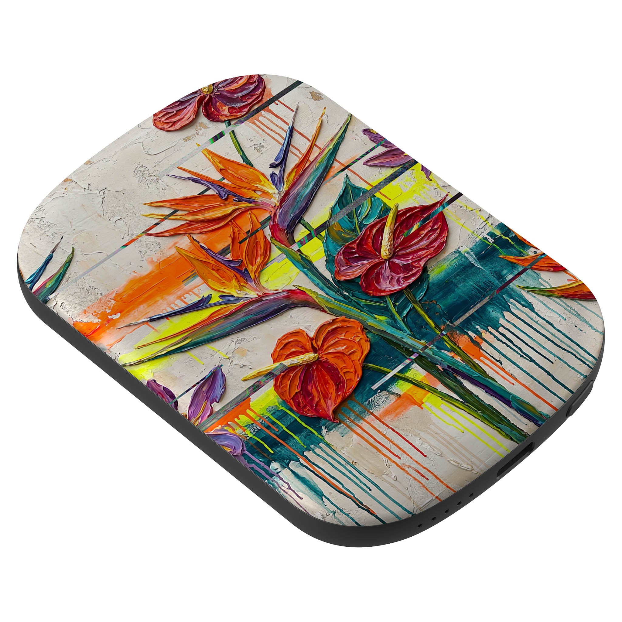 Tropical Flowers by Frida Lövström — MagSafe CHARGEPOD — Finnaij