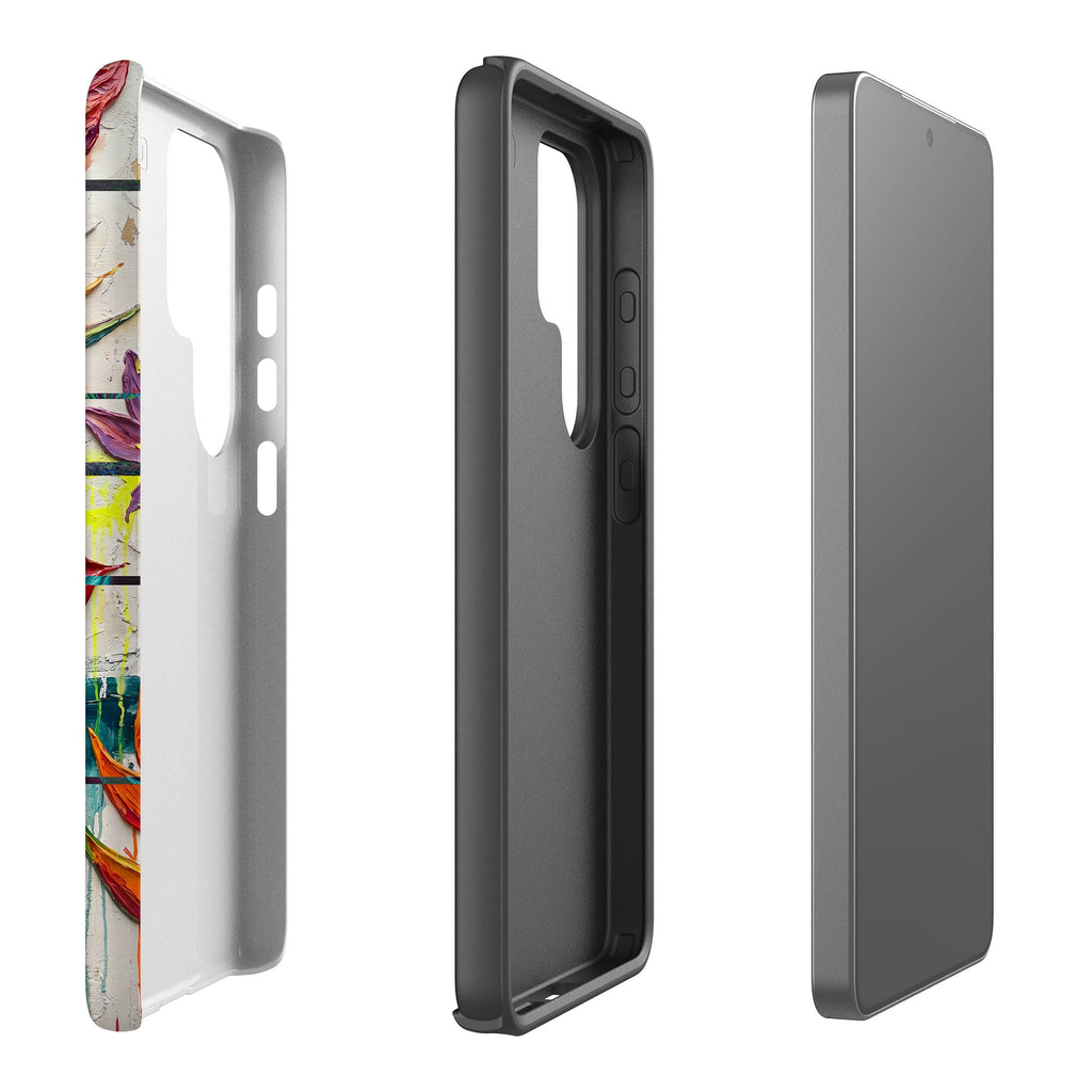 Tropical Flowers by Frida Lövström — Tough Case for Samsung — Finnaij