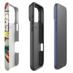 Tropical Flowers by Frida Lövström — Tough Case for iPhone — Finnaij