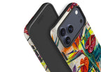 Tropical Flowers by Frida Lövström — Tough Case for iPhone — Finnaij