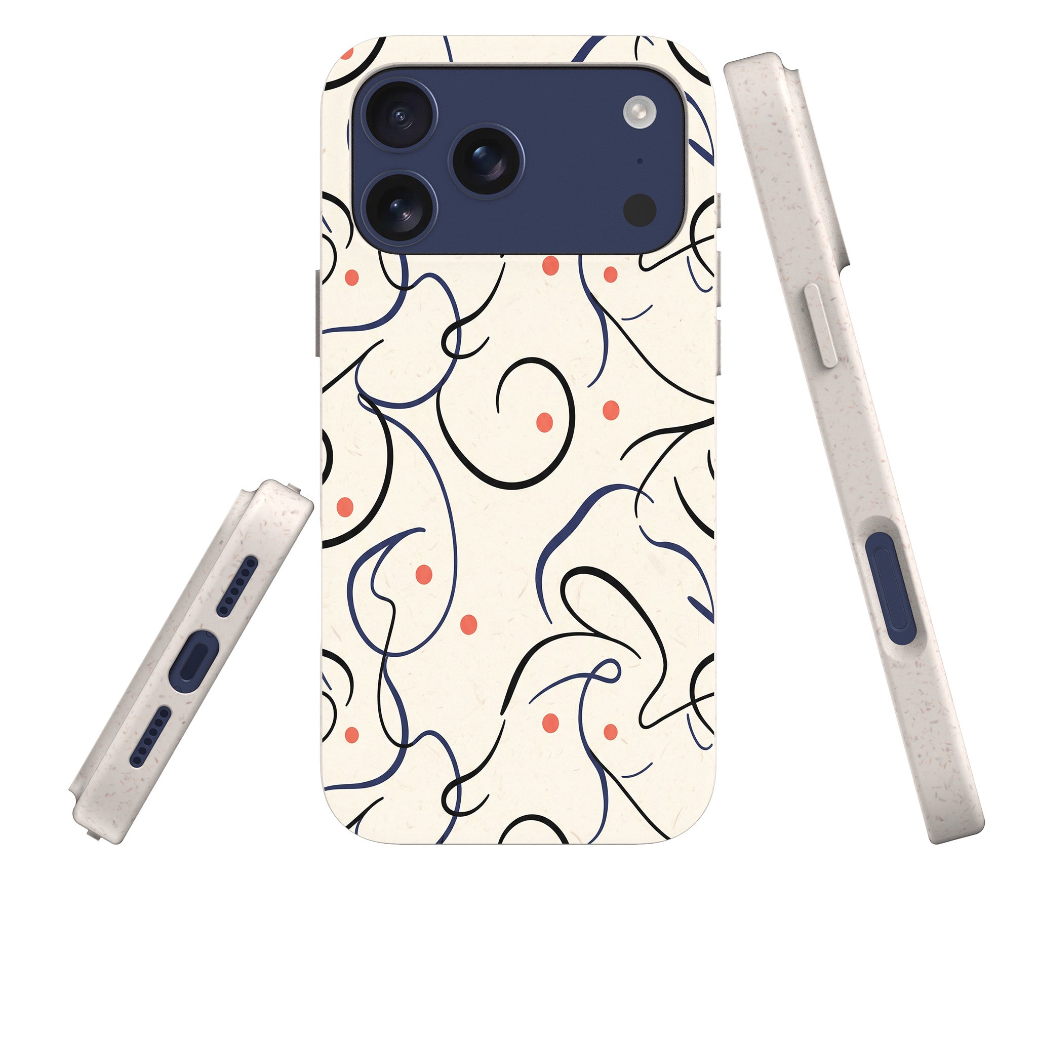 Uli Breeze by Ada Okoye — iPhone Bio-degradable Case — Three Quarter — Finnaij