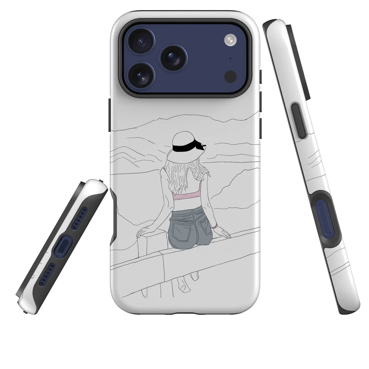 Vacay by Keagan Haight — Tough Case for iPhone — Three Quarter — Finnaij