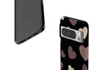 White & Black Hearts Tough Case for Google Pixel — Finnaij