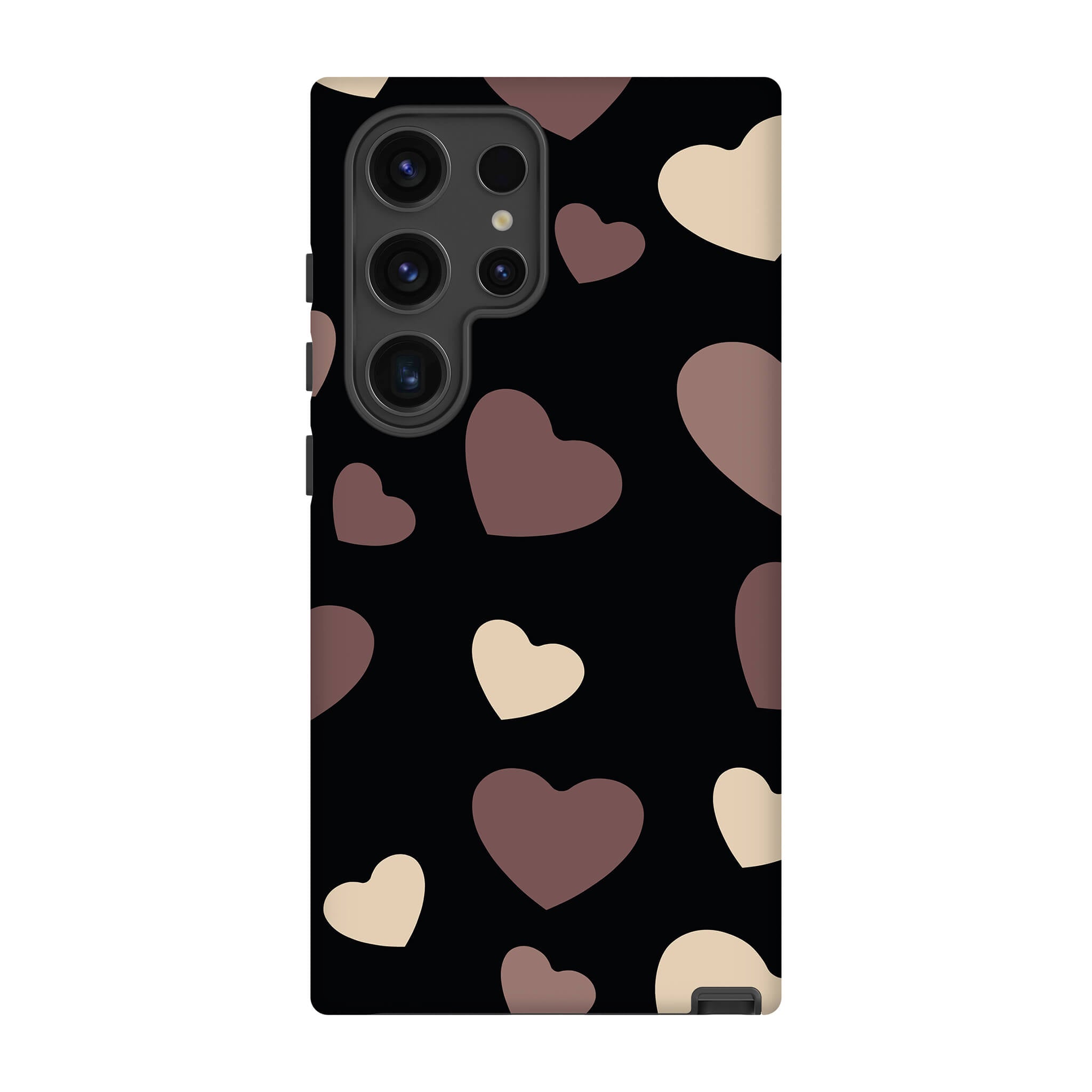 White & Black Hearts Tough Case for Samsung Galaxy — Finnaij